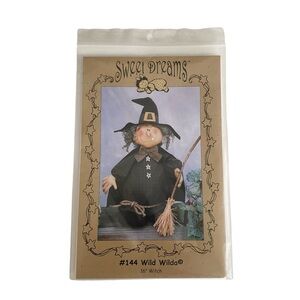 Sweet Dreams #144 Wild Wilda 16" Witch Craft Pattern